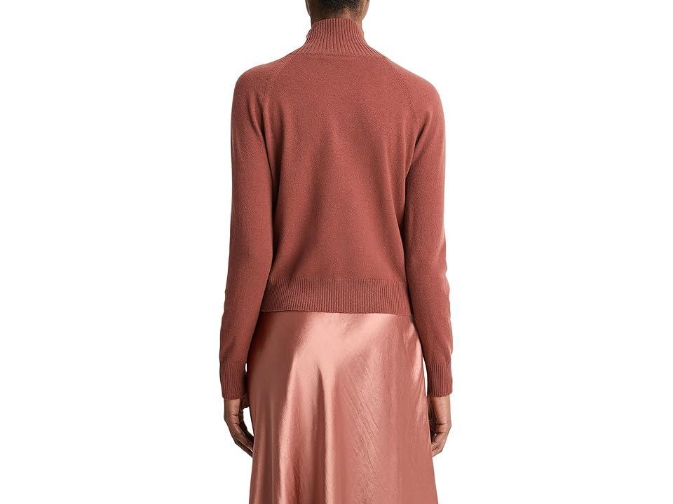 Vince Raglan Turtleneck (Rosewood) Women's Clothing Product Image