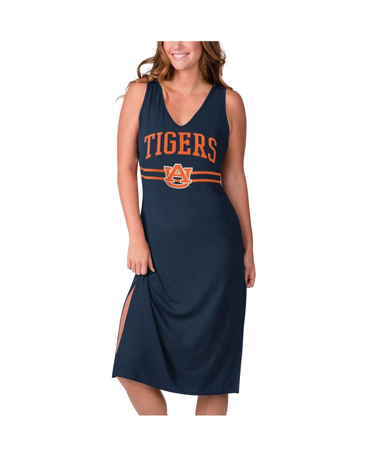 Womens G-III 4Her by Carl Banks Auburn Tigers Training V-Neck Maxi Dress Blue Product Image