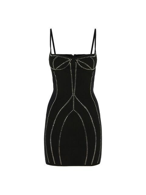 Black mini dress Product Image