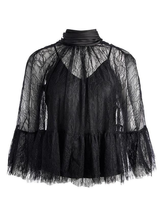 Womens Zenon Lace Top Product Image