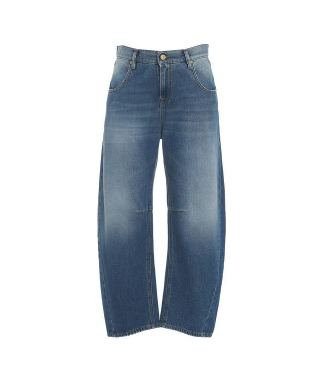 Curved jeans 'Aida Crop' Product Image