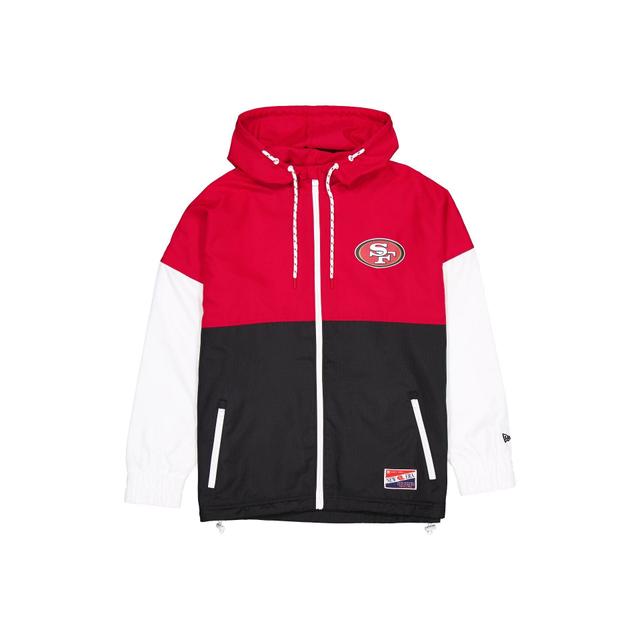 San Francisco 49ers Throwback Windbreaker Male Product Image