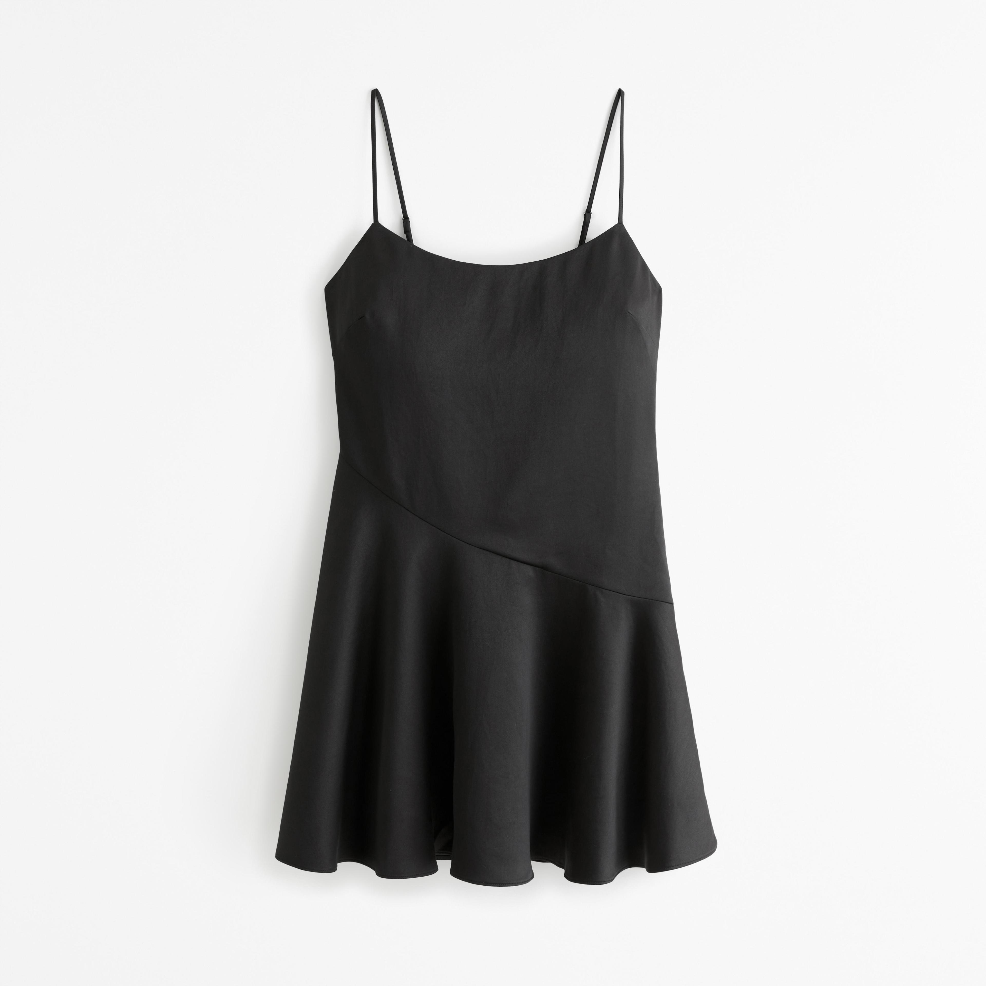 Asymmetrical Hem Mini Dress Product Image