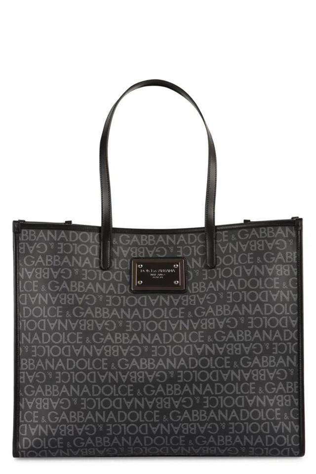 Men's Large Tote In Grey Product Image