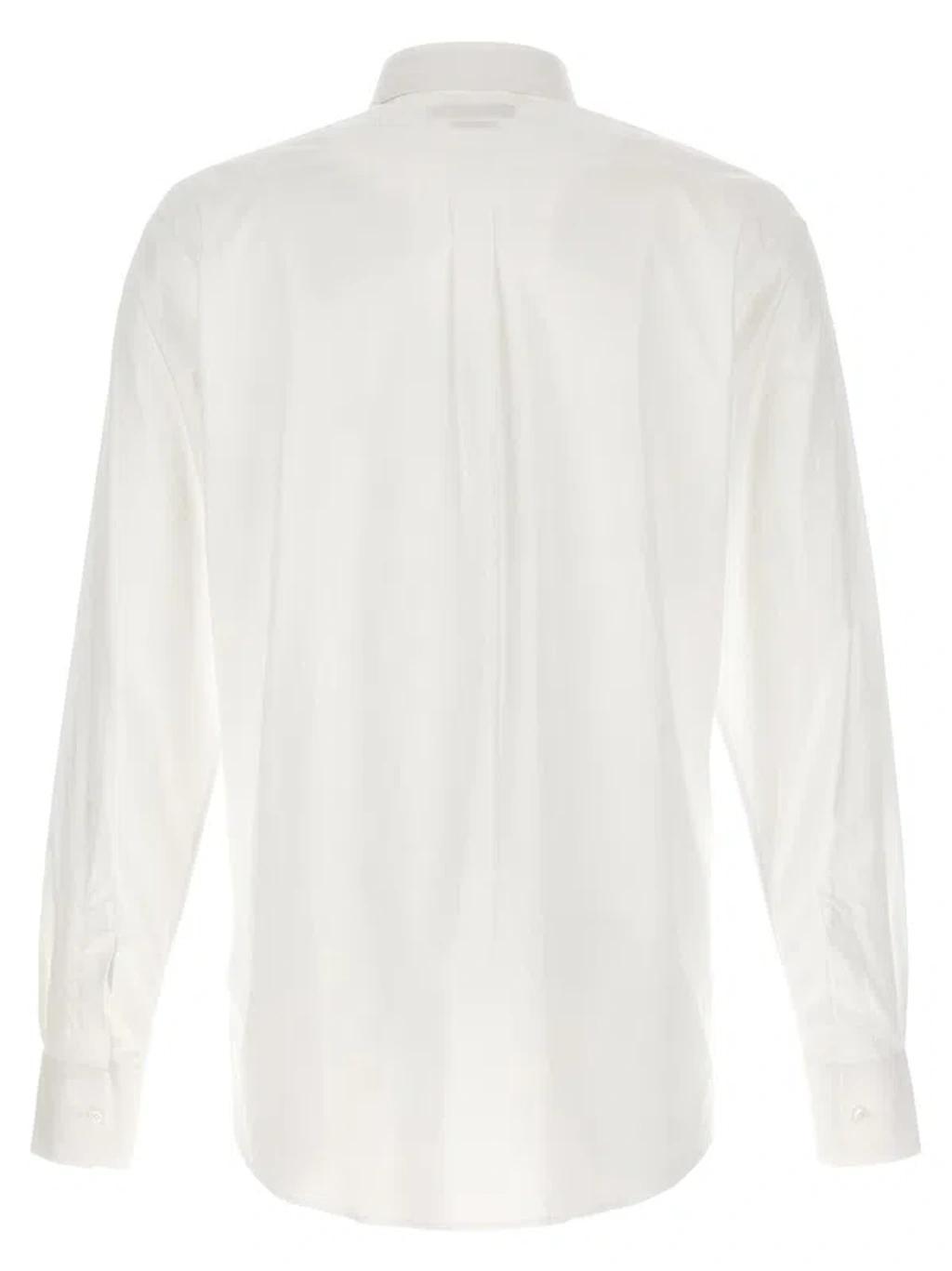 White Poplin Shirt Product Image