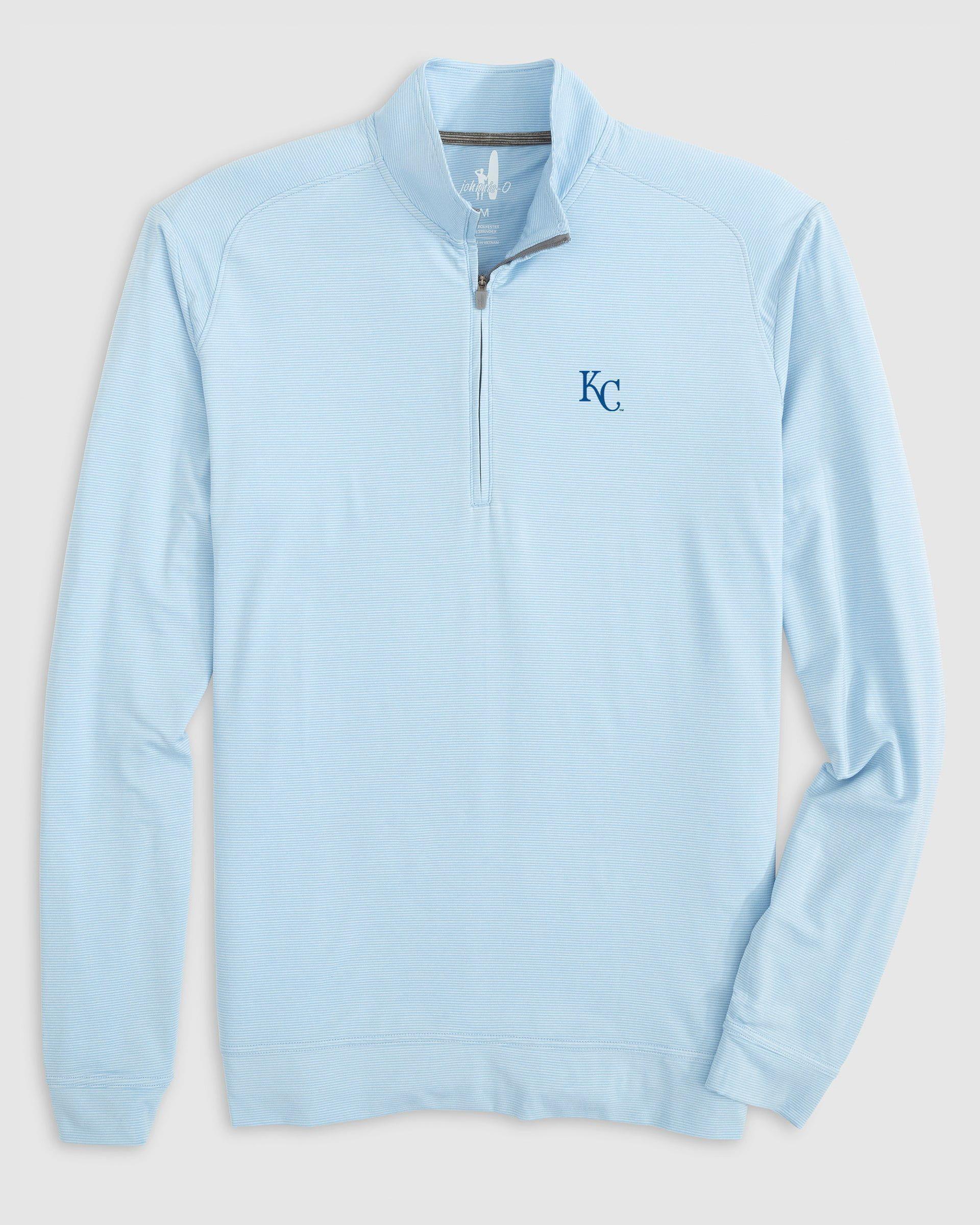 Tennessee Vaughn Striped Performance 1/4 Zip Product Image