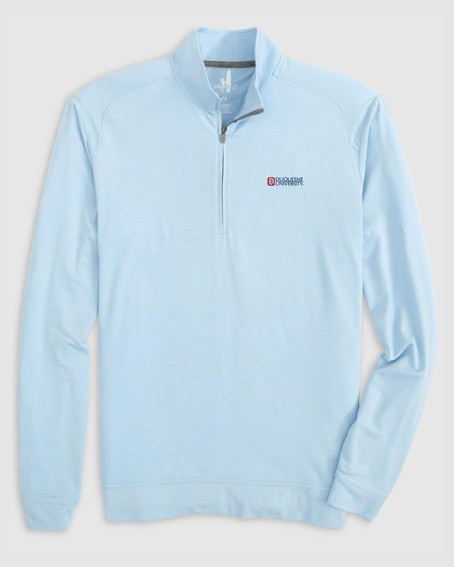 Gonzaga Vaughn Striped Performance 1/4 Zip Product Image