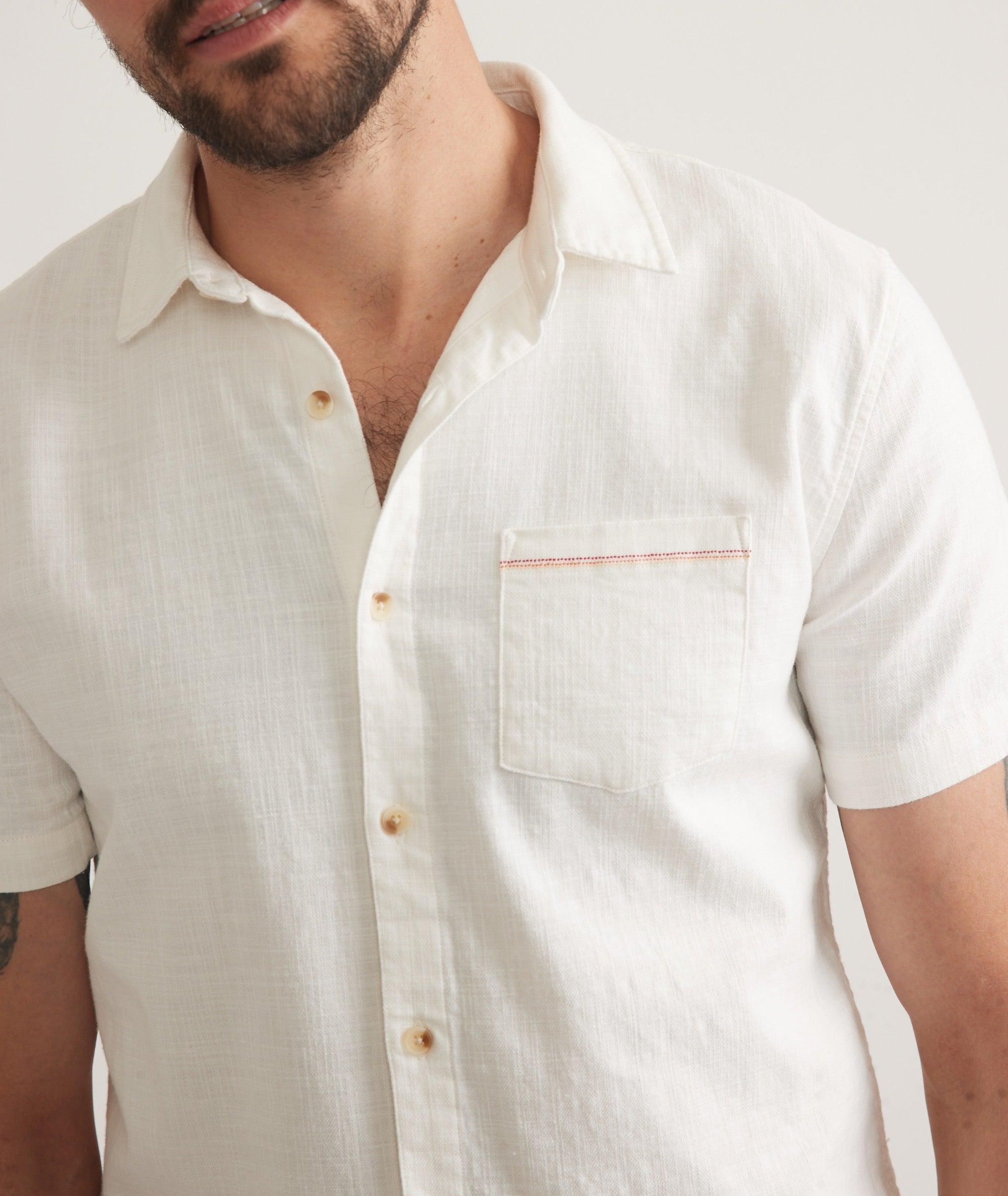 Stretch Selvage Short Sleeve Shirt Product Image