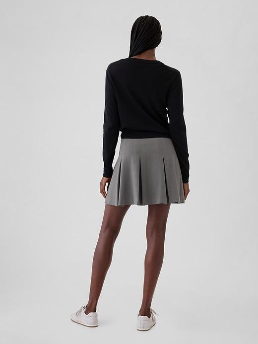 Pleated Mini Skirt Product Image