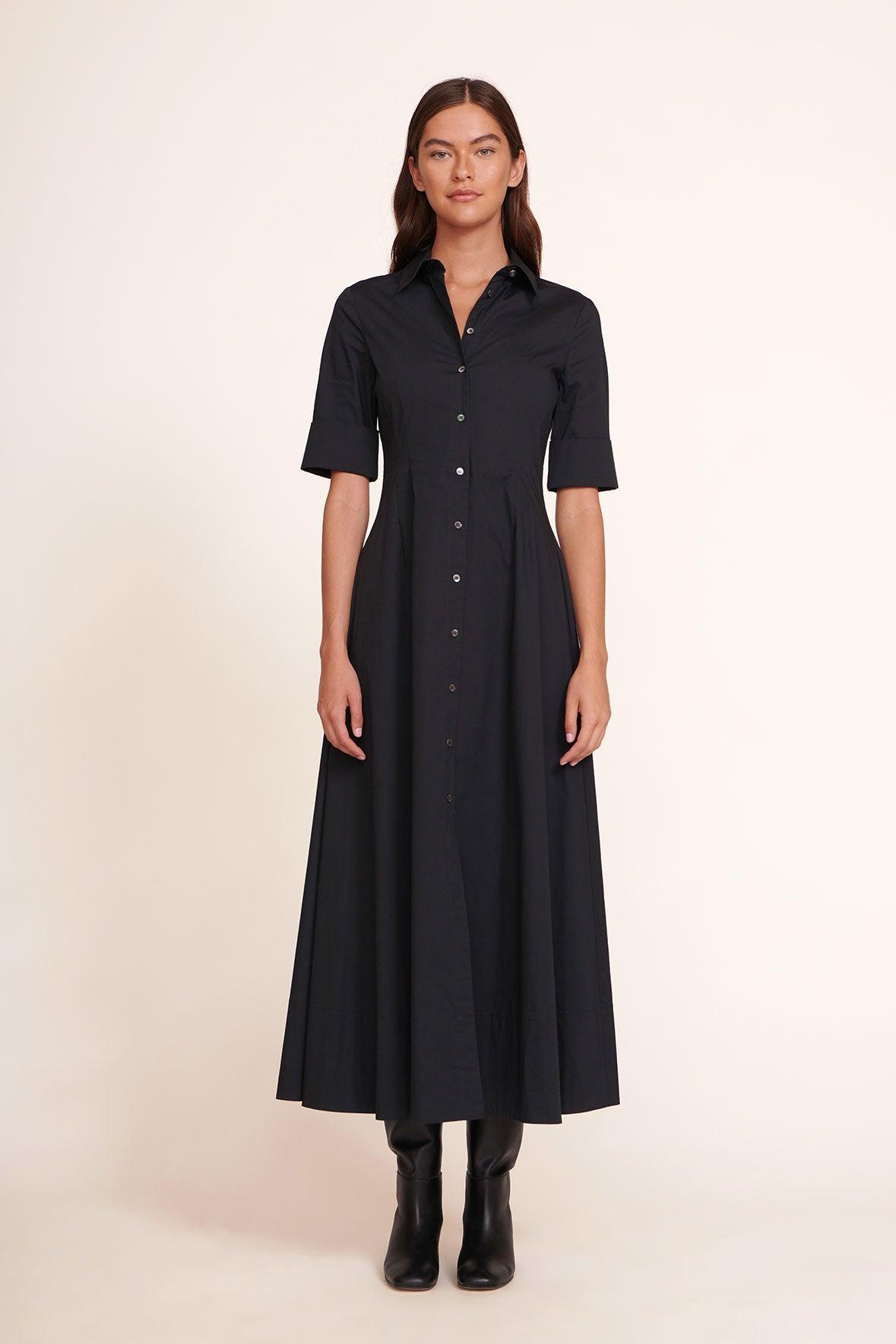 JOAN MAXI DRESS | BLACK Product Image