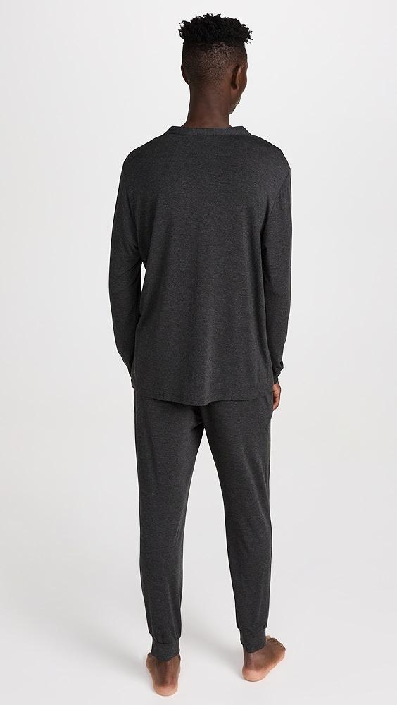 Eberjey Henry Modal Long PJ Set | Shopbop Product Image