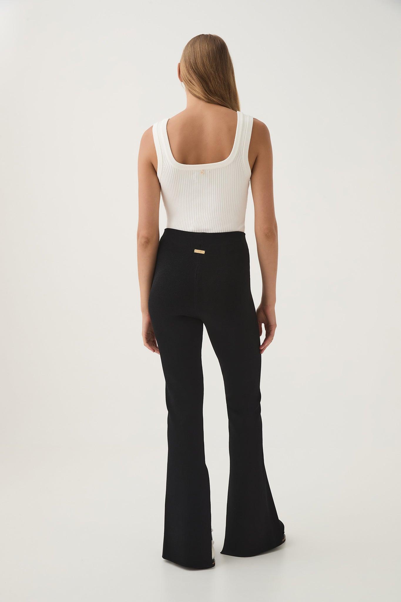 Isobel Split Hem Knit Pant Product Image