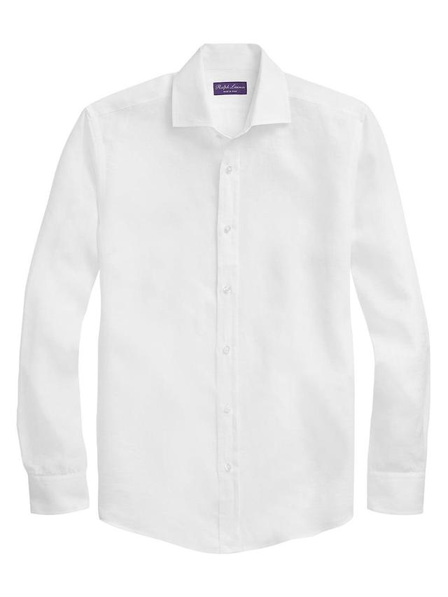 Mens Classic Linen Sport Shirt Product Image