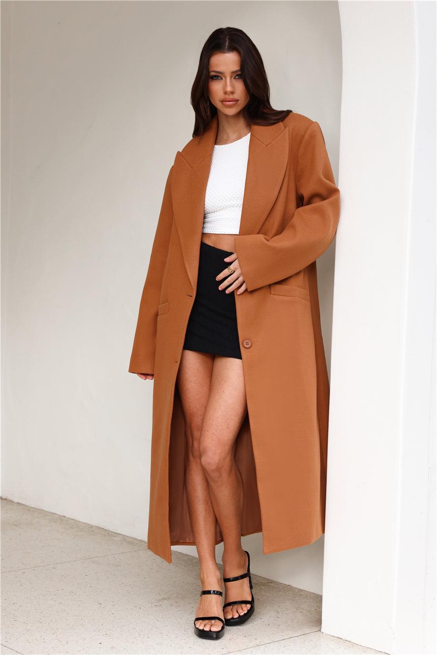 LIONESS Olsen Coat Camel Product Image