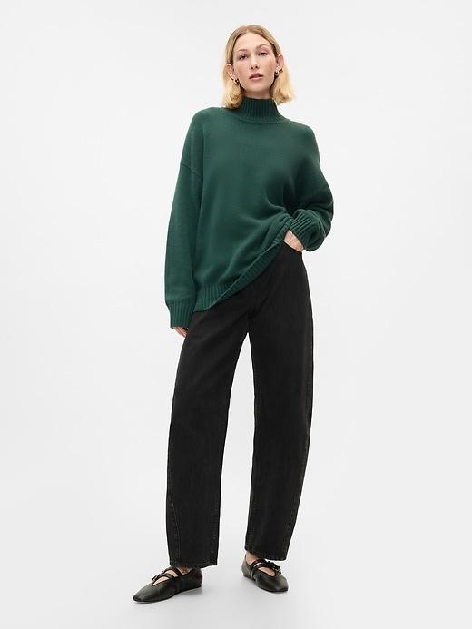 CashSoft Mockneck Sweater Product Image