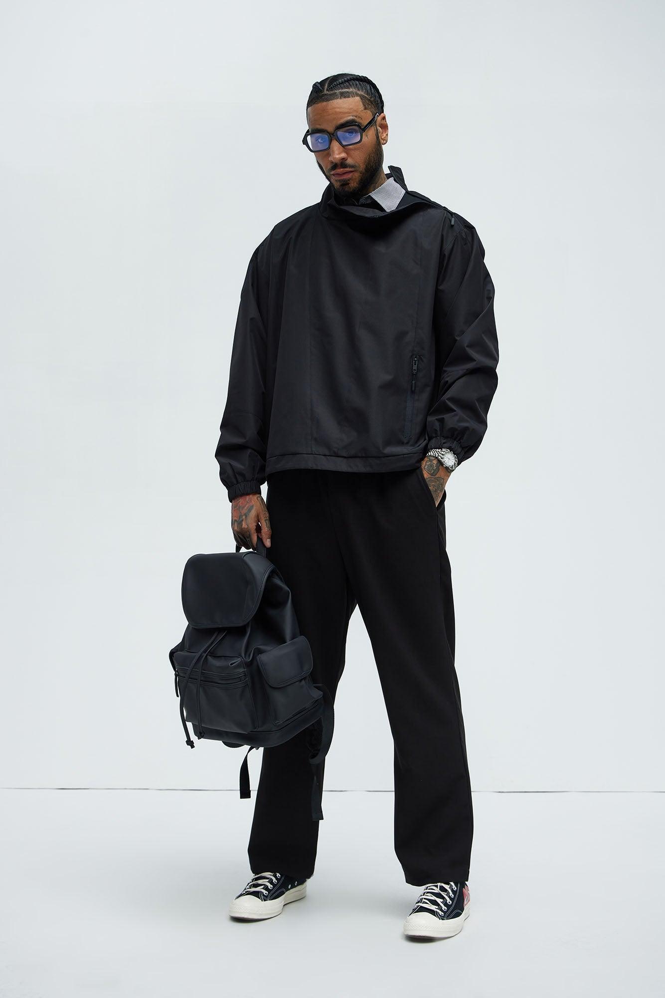 Wide Awake Lightweight Tech Jacket - Black Product Image