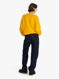 JW ANDERSON X QUEER SWEATSHIRT WITH TEXT PRINT in gold | JW Anderson US  Product Image