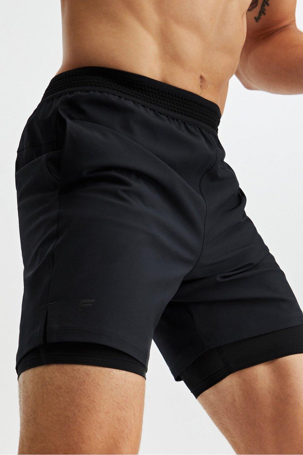 Fabletics Men The Fundamental Short (Lined) male black Size M Product Image