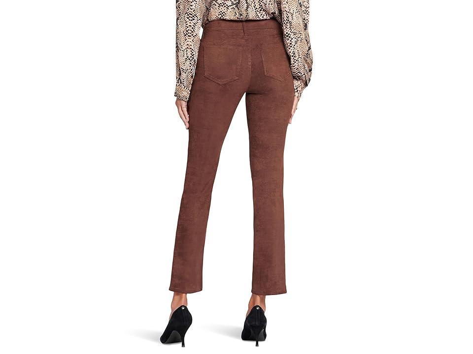 NYDJ Sheri Slim (Dark Chocolate) Women's Casual Pants Product Image