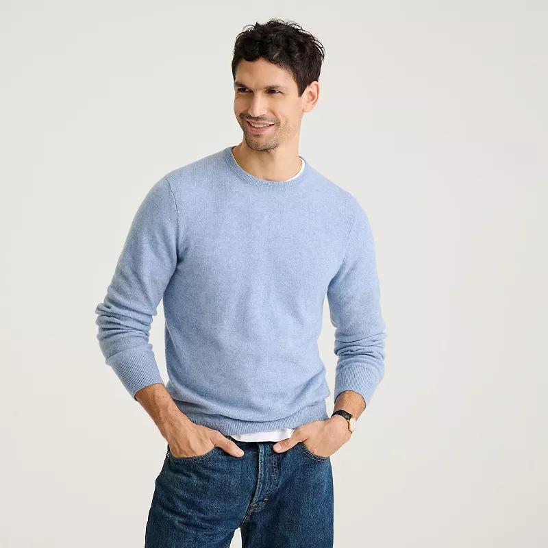 Mens NAADAM Soft Collection Cashmere Sweater Blue Product Image