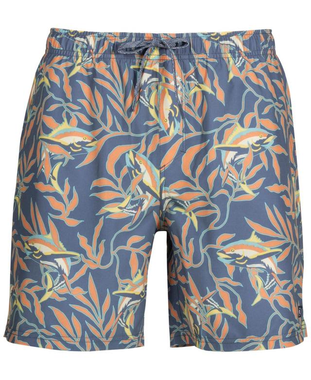 Salt Life Mens Hide N Sea Print 18 Volley Shorts Product Image