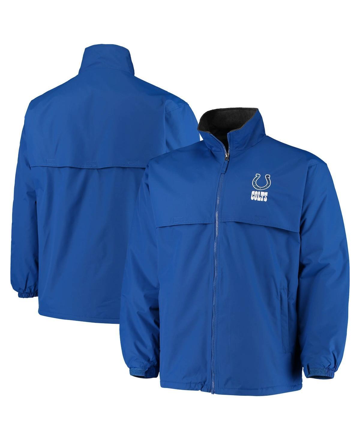 Mens Dunbrooke Royal Indianapolis Colts Triumph Fleece Full-Zip Jacket Product Image