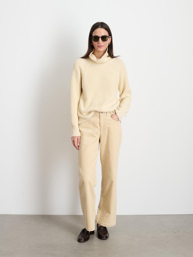 Chelsea Turtleneck In Cotton Cashmere Product Image