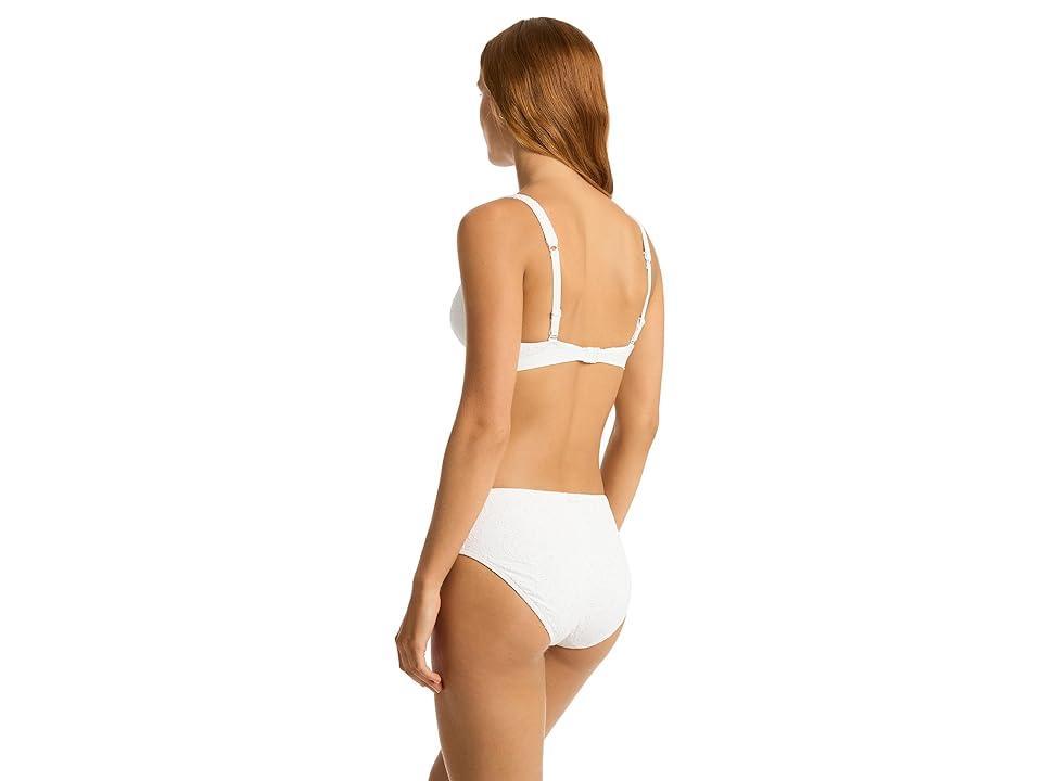 Sea Level Interlace Mid Bikini Bottoms Product Image