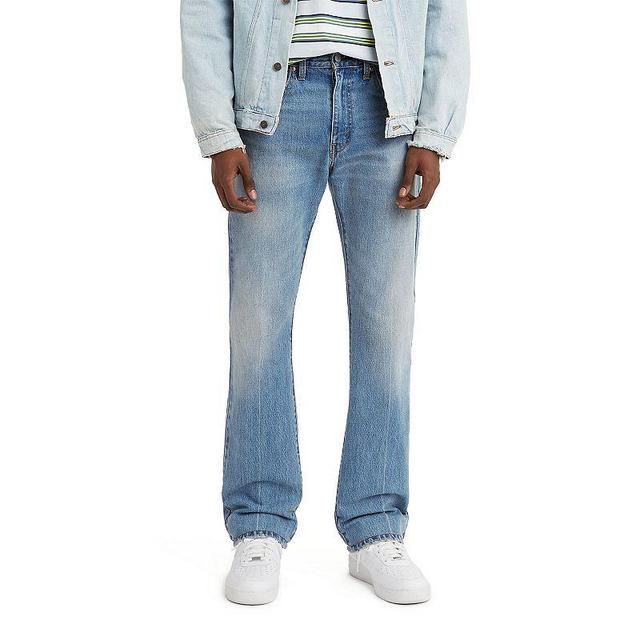 Mens Levis 517 Bootcut Jeans Med Blue Product Image