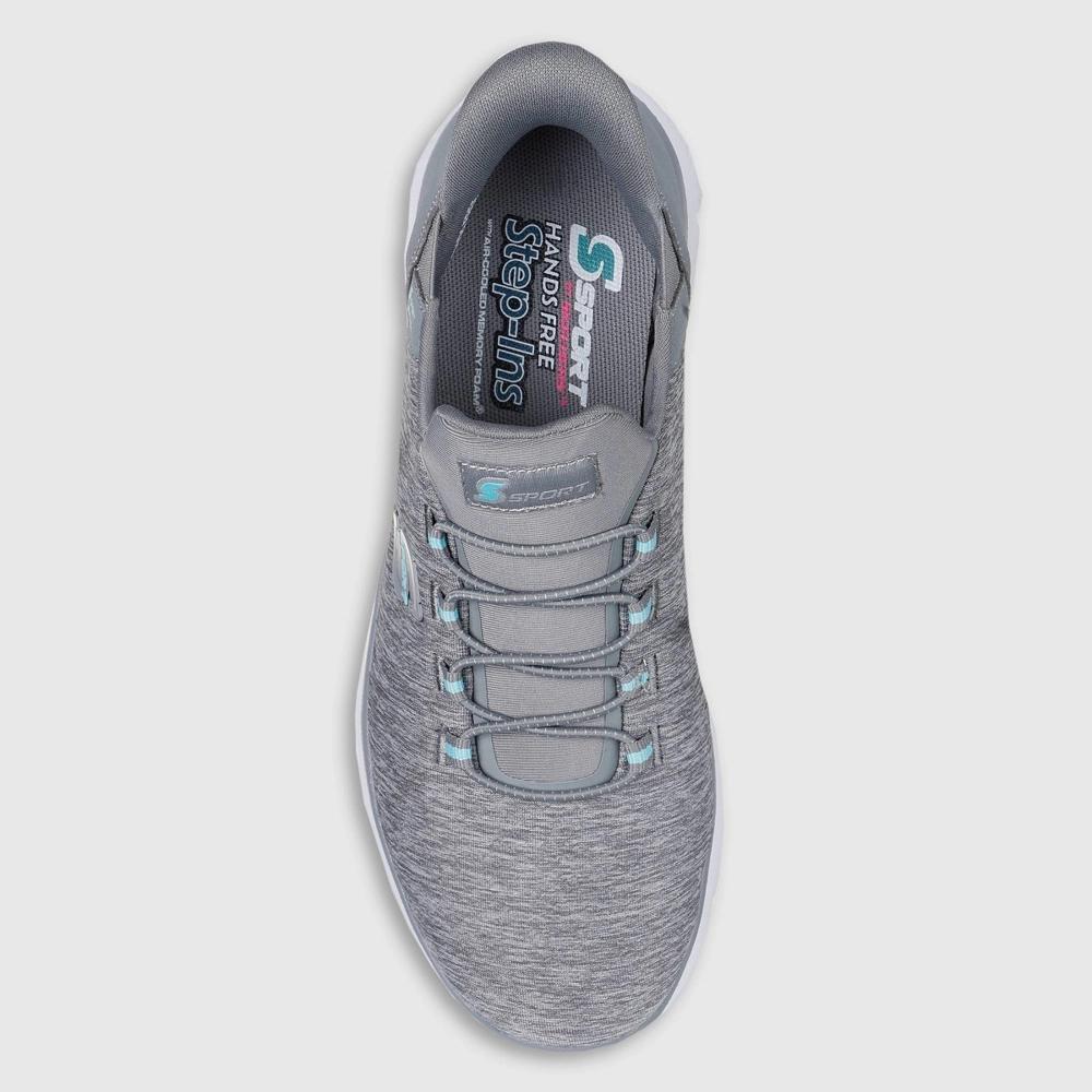 S Sport By Skechers Women's Syrka Step-Ins Sneakers - Gray 9.5 Product Image