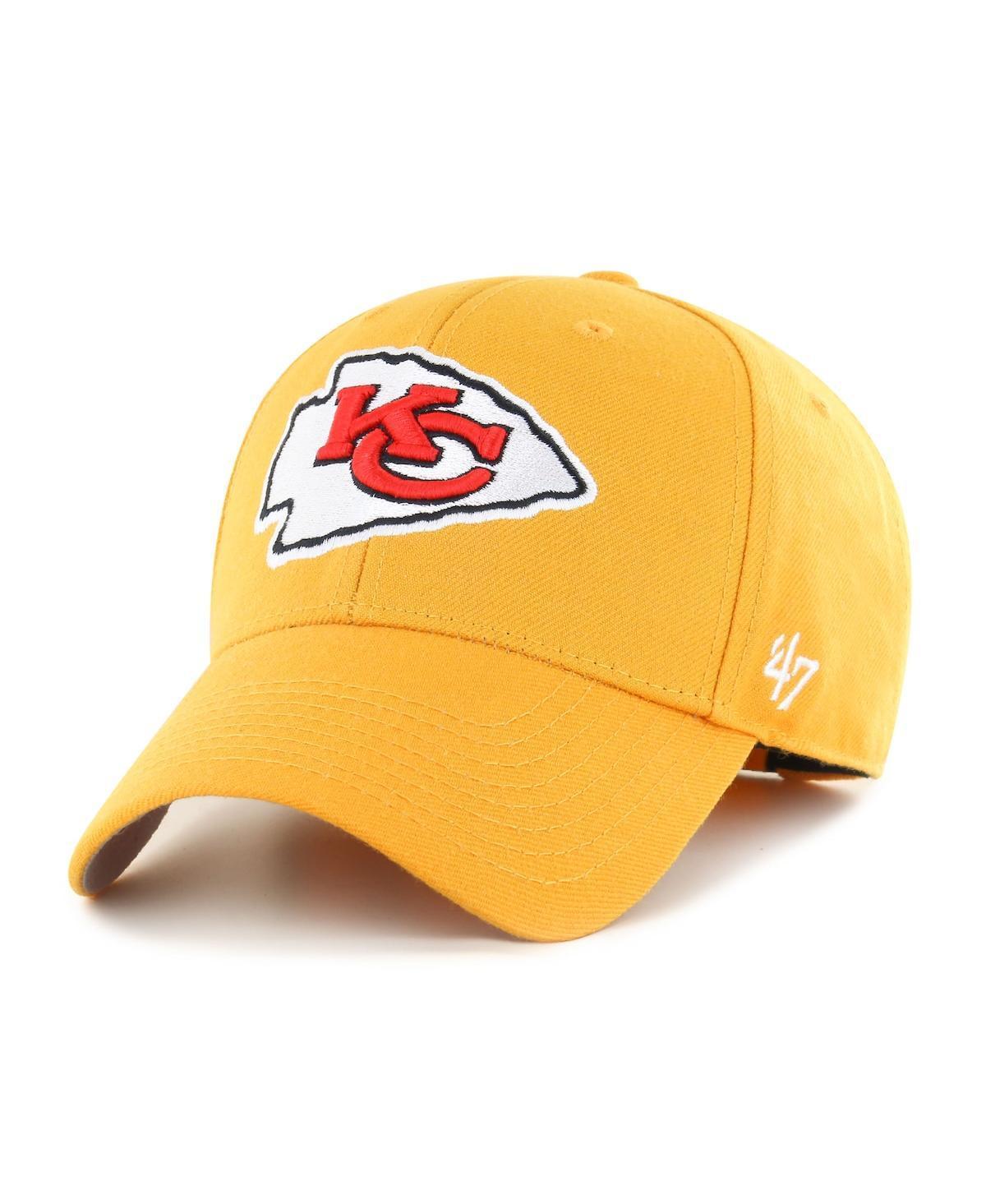 Mens 47 Gold Kansas City Chiefs Mvp Adjustable Hat Product Image