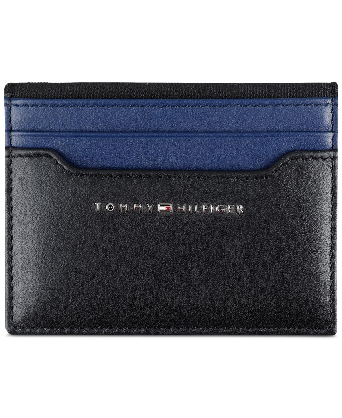 Tommy Hilfiger Mens Rfid Magnetic Reversible Card Case Wallet Product Image