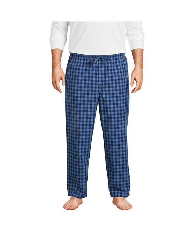 Lands End Mens Poplin Pajama Pants Product Image