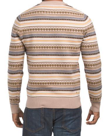 Fairaisle Sweater for Men Product Image