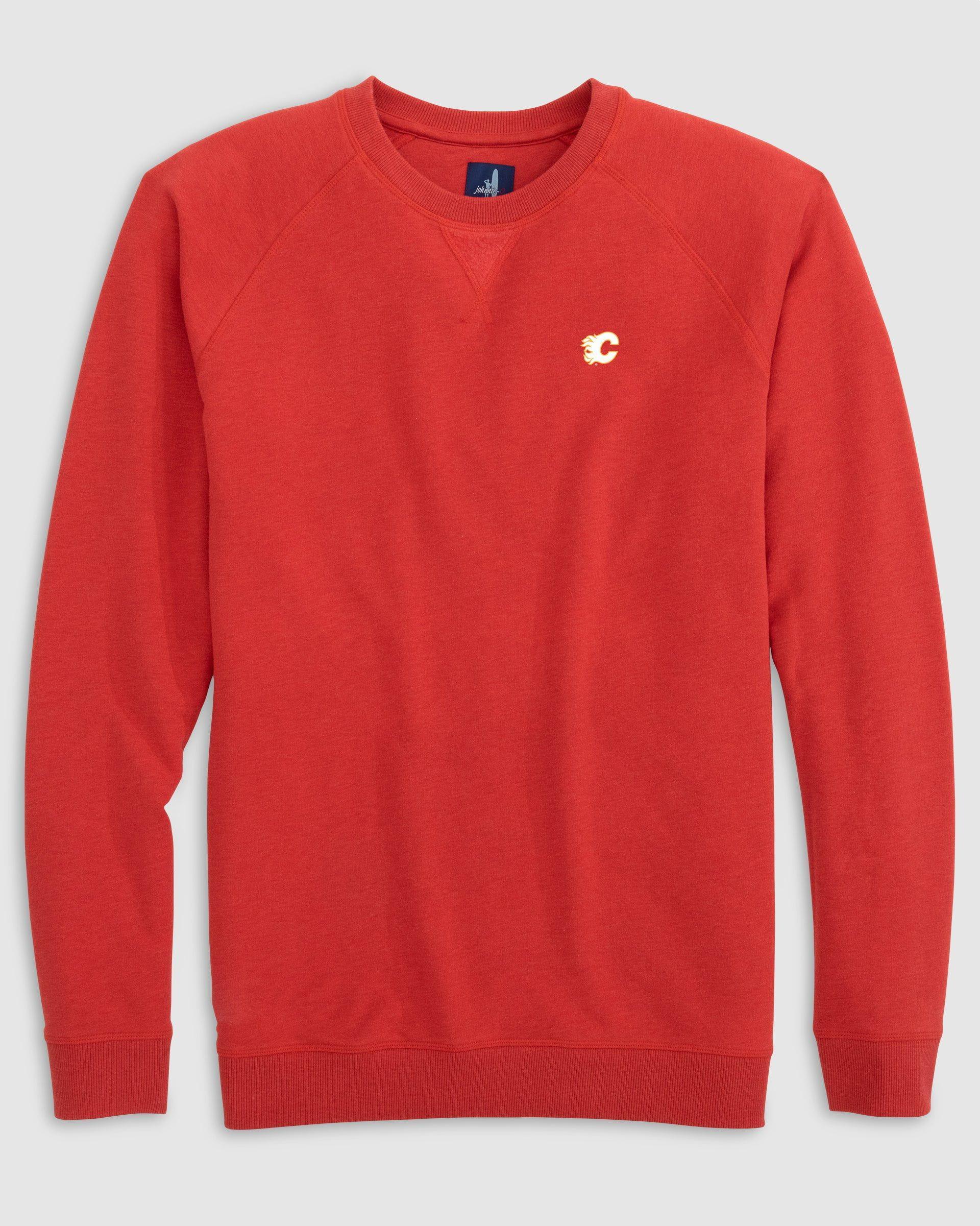 johnnie-O SMU Freeman Crewneck Fleece Sweatshirt Product Image