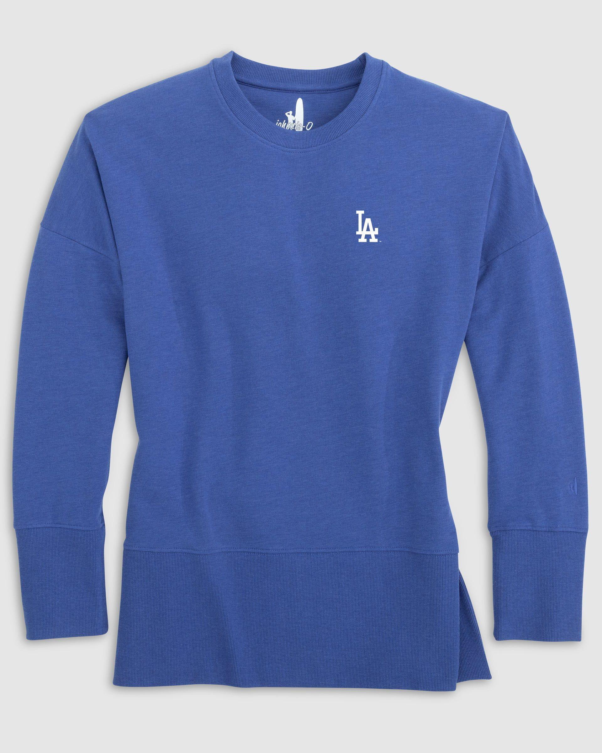 Women's Los Angeles Dodgers Britanny Crewneck Sweatshirt Female Product Image