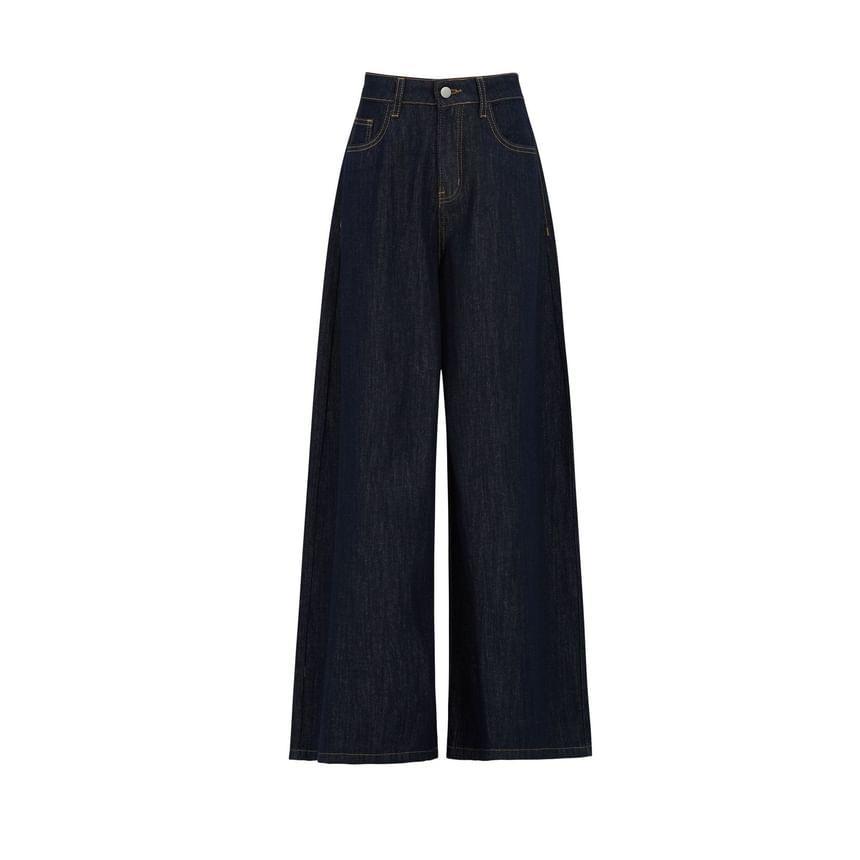 Low Waist Wide Leg Jeans (Various Designs) Product Image