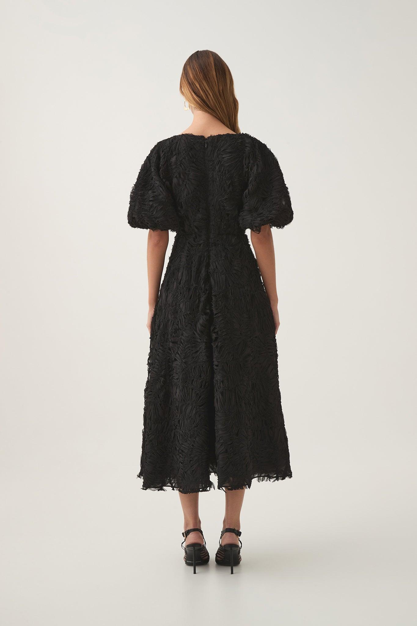 Florential Textured Midi Dress Product Image