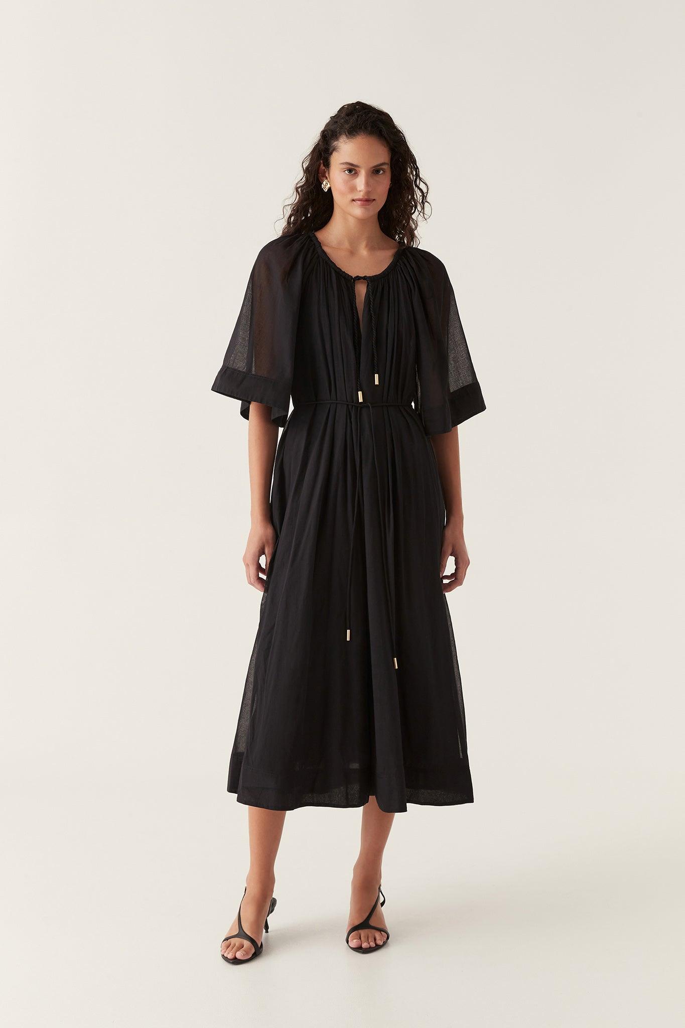 Damia Smock Midi Dress Product Image