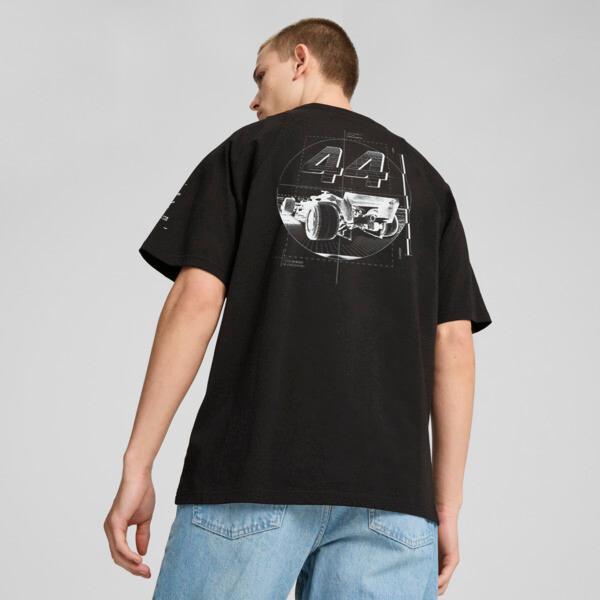 PUMA x Mercedes-AMG Petronas F1Â® Team x RÃBURN Men's Drivers T-Shirt in Black/_44 Product Image