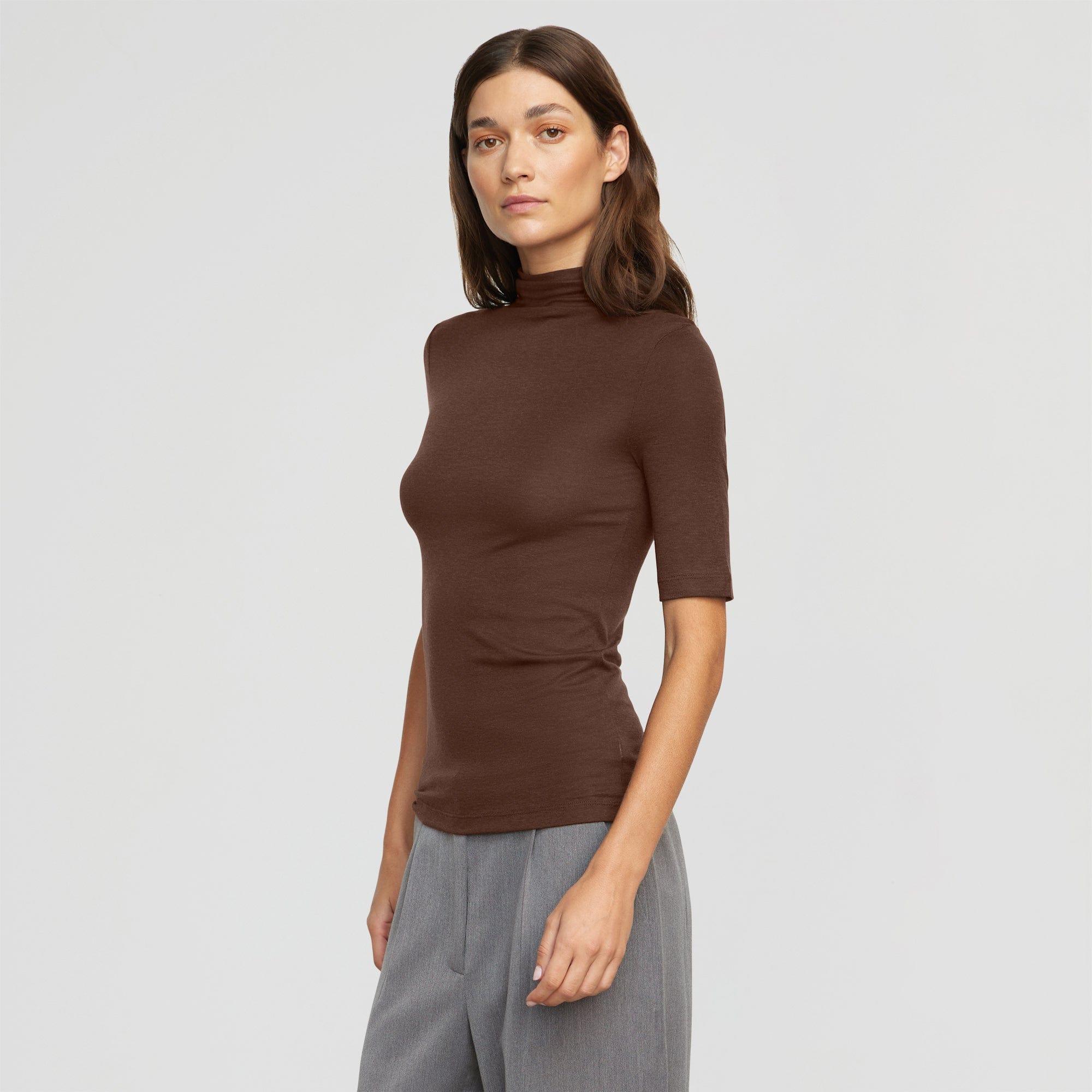 Gina Tencel-Wool Semi-Sheer Tee Product Image