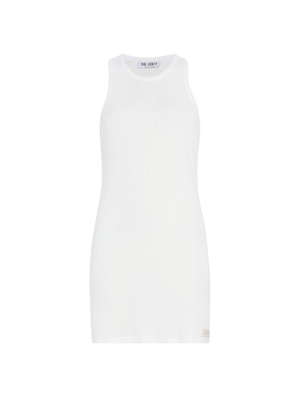 Womens Ribbed Cotton Tank Product Image