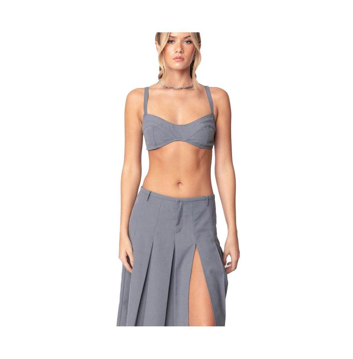 Edikted Womens Ethel Tailored Bralette product image