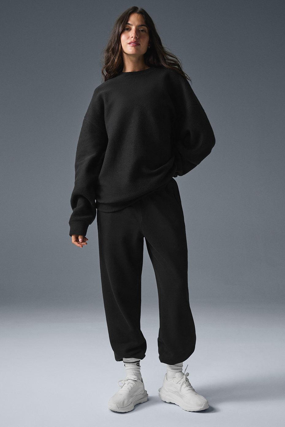 Triumph Restore Crew Neck Sweatshirt - Black Female Product Image