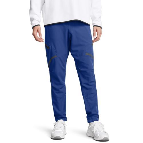 Under Armour Mens Unstoppable Cargo Pants - Tech Blue/Black Product Image