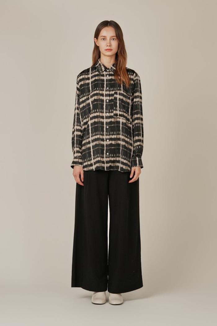 Wide Leg Tencel Pants Product Image