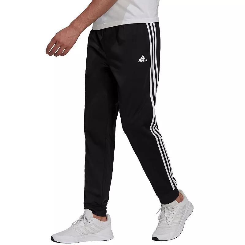 Essentials Warm-Up Tapered 3-Stripes Track Pants Product Image