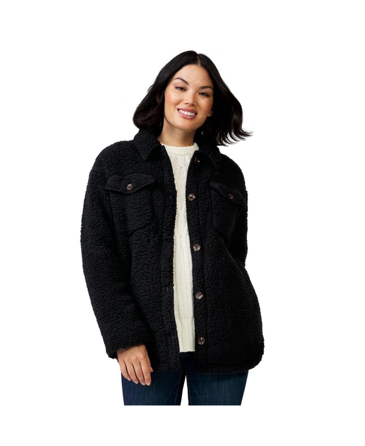 Free Country Womens High Pile Shacket Product Image