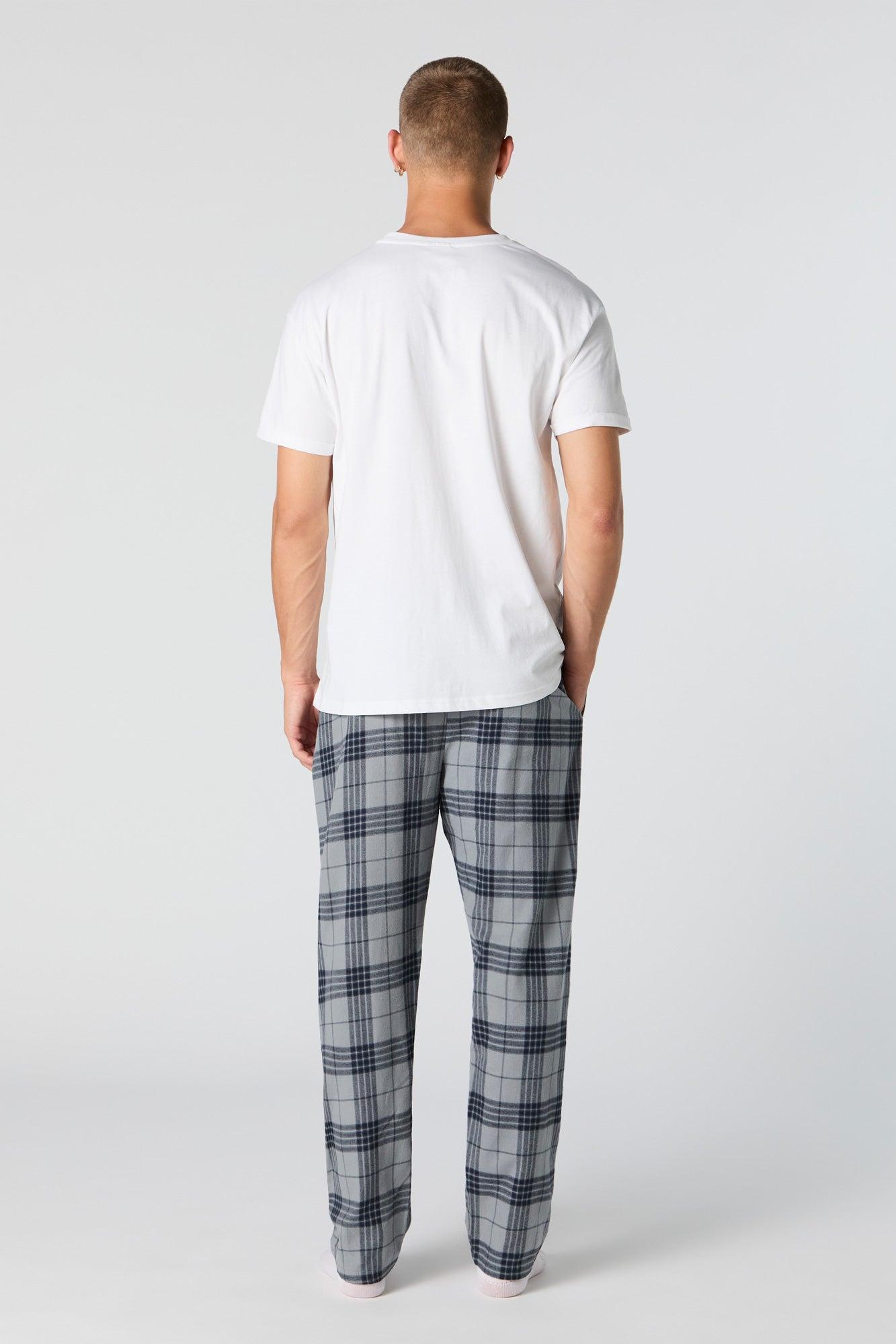 Plaid Pajama Pant Male Product Image