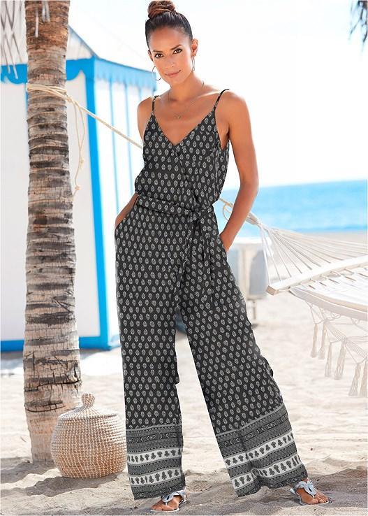 Wrap Front Jumpsuit Product Image